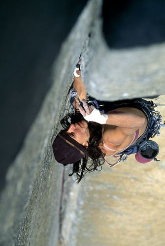 Steph Davis na Free Rider, El Capitan.Fot. Heinz Zak